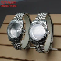 36mm 40mm case strap watch watchband sapphire crystal oyster perpetual day date for nh35 nh36 miyota 8215 movement 28 5mm dial