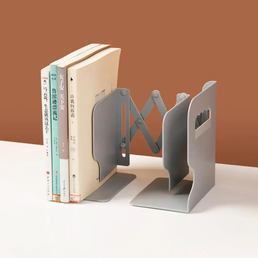 

Стойка для хранения для дома и офиса, выдвижная книжная полка, Студенческая книжная полка, книжный зажим