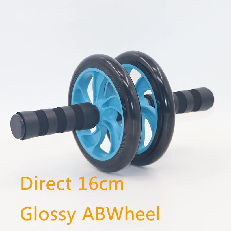 16 см гладкое многофункциональное колесо для фитнеса двойной ролик пресса мышцы