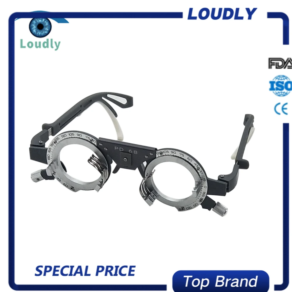 Громко бренд офтальмологических пробных кадра пробный рамка объектива TF