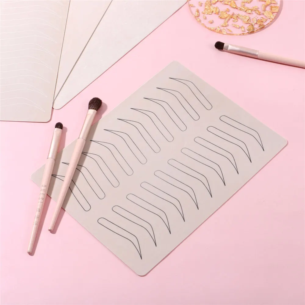 

6 Pcs Tattoos Practice Skin Rubber Microblading Practicing Skins