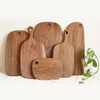 japanese style black walnut shaped breadboard solid wood chopping board chopping board chopping board kitchen utensils