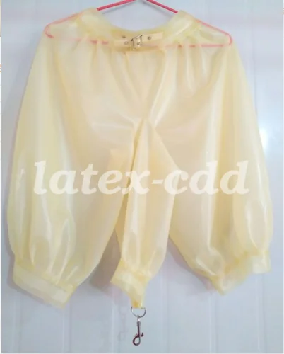 Hot Sale Transparente Farbshorts shorts den Mund 100% Rubber Gummi Fixed size | Exotic Pants