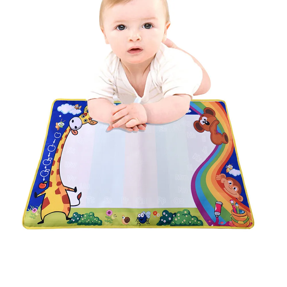 74 см х 49 коврик для рисования водой доска волшебная ручка подарок обучение