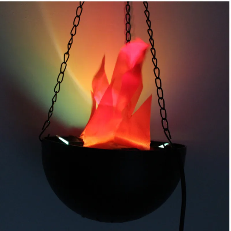 Товары для Хэллоуина праздничное украшение с искусственным пламенем