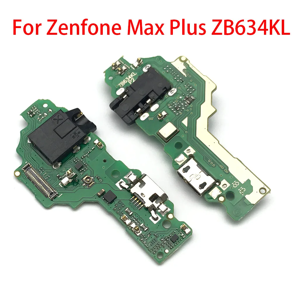 

USB микро зарядное устройство док-станция разъем De плата для Asus Zenfone Max Plus (M2) ZB634KL A001D микрофонный гибкий кабель