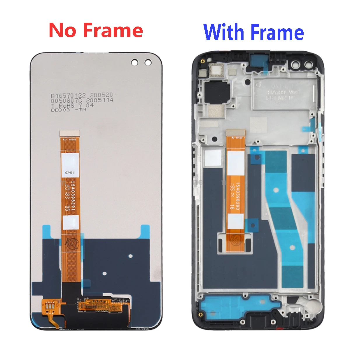 original 6 6 for realme 6 pro rmx2061 rmx2063 lcd display touch screen digitizer assembly replacement parts free global shipping