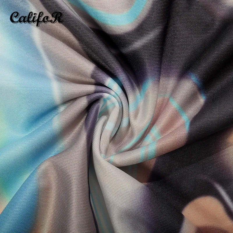 

Printing One Shoulder Sundress Hollow Out Backless Dresses for Women 2021 Summer Mini Bodycon Dress Design Nightclub Vestidos