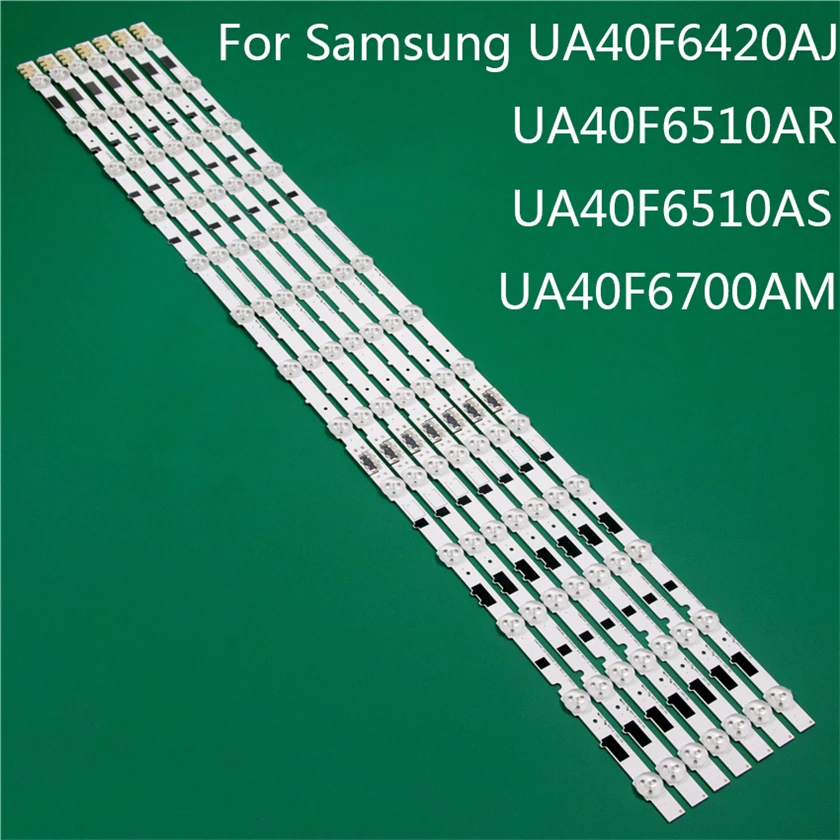 LED TV Illumination For Samsung UA40F6420AJ UA40F6510AR UA40F6510AS UA40F6700AM LED Bar Backlight Strip Line Ruler D2GE-400SCAB