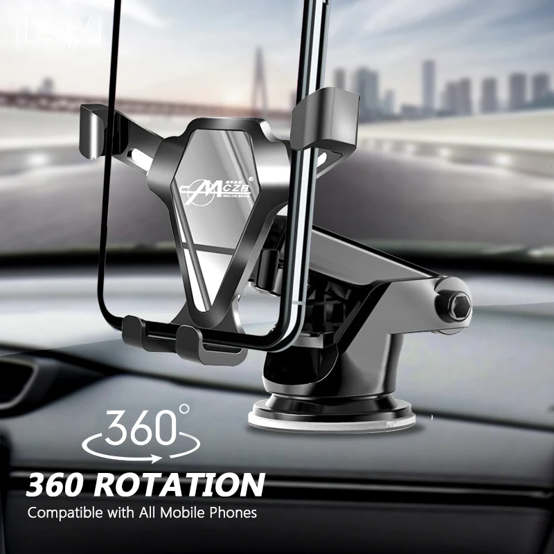 

MKCEO NEW Car Holder For Phone Air Vent Clip Mount Mobile Cell Stand Smartphone GPS Support For iPhone 13 12 Xiaomi Samsung