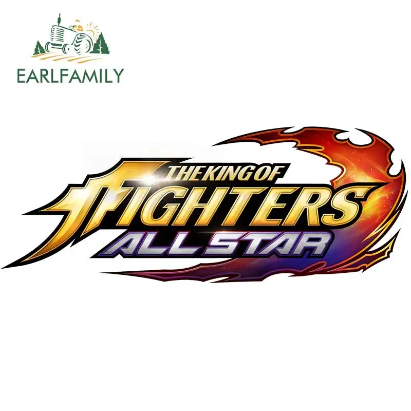 EARLFAMILY 13 см x 5 см для KING OF FIGHTERS ALLSTAR, тонкие Стикеры для внедорожников, модные наклейки для стайлинга автомобиля своими руками, наклейки на фургон, украшение окна