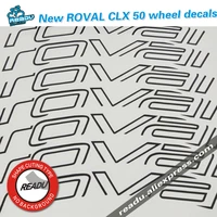 new roval clx 50 wheel road bicycle stickers carbon knife wheel group stickers suit for 50mm rim depth for two wheel decals