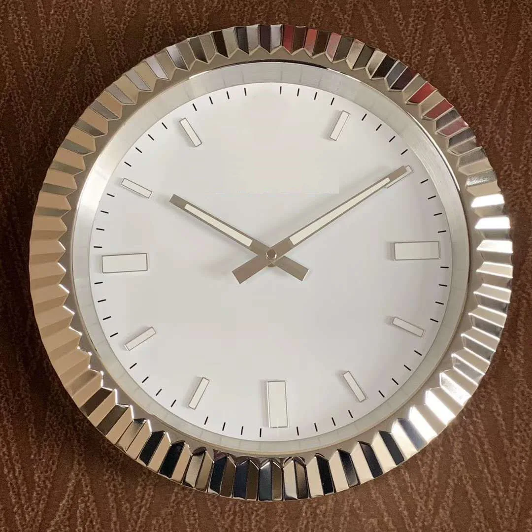 Художественные металлические настенные часы современный дизайн в форме часов из