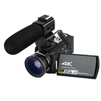 4k video camera 60fps 3 0 inch ips touchscreen night vision camera digital camcorder wifi vlogging camera camcorder