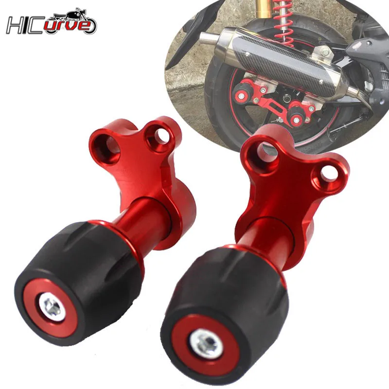 Для YAMAHA AEROX 155 NVX 125 150 AEROX155 NVX155 NVX125 NVX150 защита от падения мотоцикла глушитель колесный ползунок