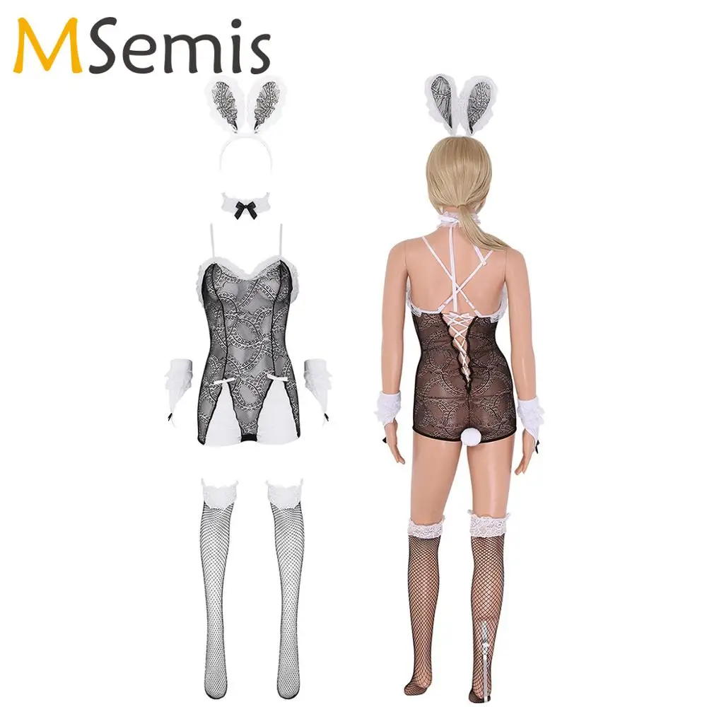 Женское бельё с кроликом озорной шлёпкой комплект для женщин хит эротический