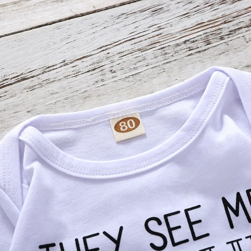 Детские комбинезоны Waiwaibear хлопковые с длинными рукавами для новорожденных