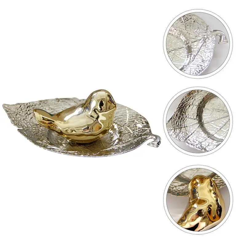 

1pc Bird Modeling Sundries Storage Tray Unique Practical Storage Tray Sundries Tray