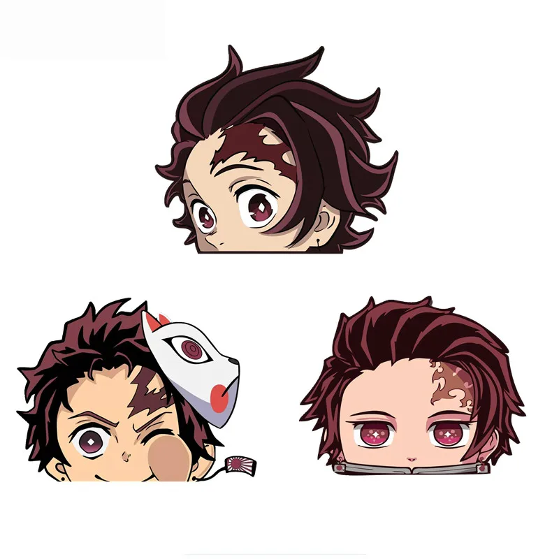 Рассеиватель демонов Dawasaru Amine Kimetsu No Yaiba Tanjiro Kamado наклейка для автомобиля