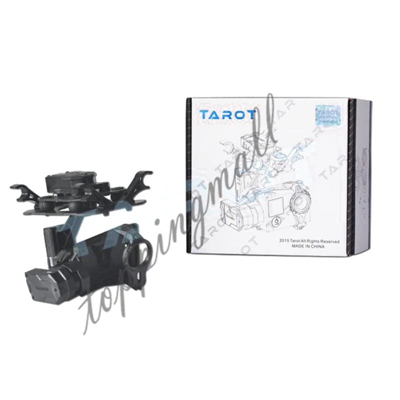 Таро T4 3D TL3D02 карданный для Gopro Hero4/3 +/3 Спортивная камера двойной амортизатор PTZ DIY
