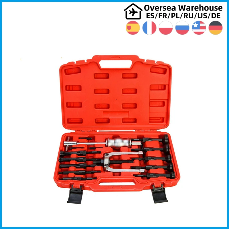 

16pcs Bearing Remover Inner Disassemble Bearing Blind Hole Pilot Bearing extractor Puller Set Blind Inner Special Car Tools