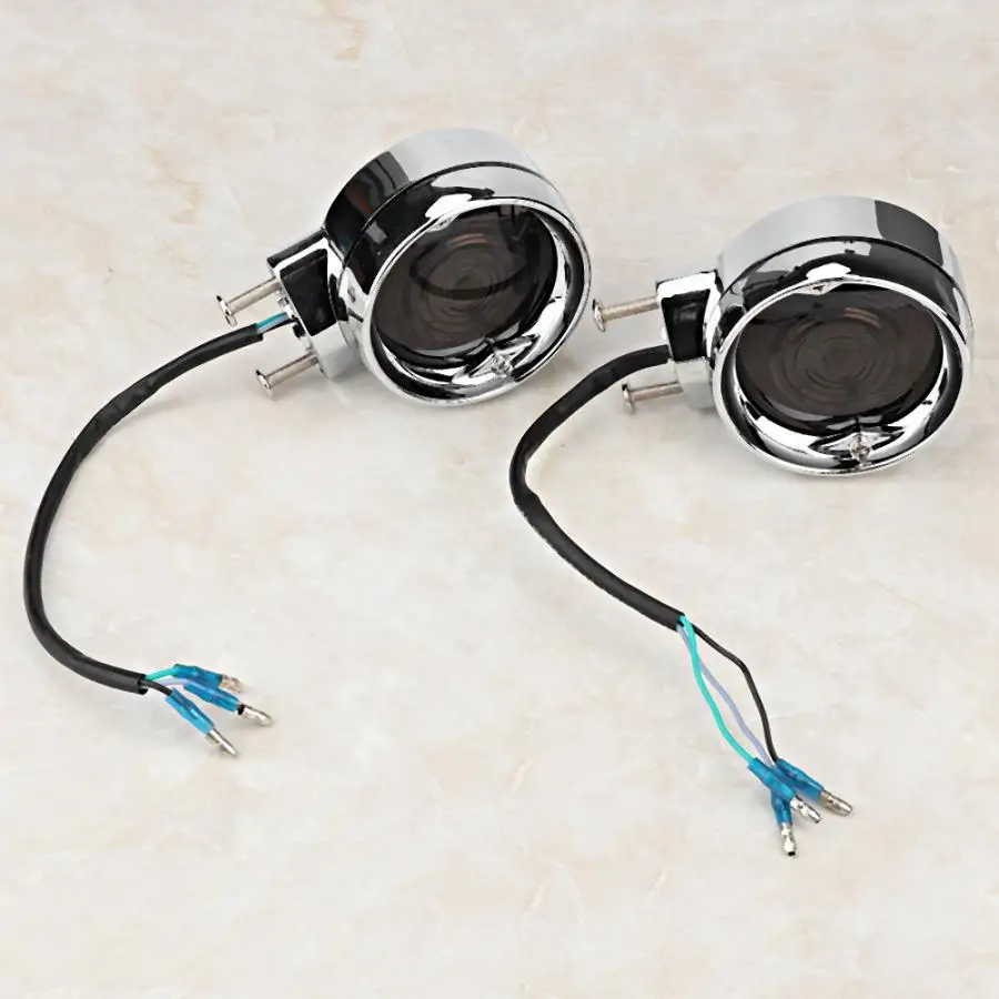 2PCS Motorcycle Turn Signal Light Lamp Fit For Touring Modification Accessories |
