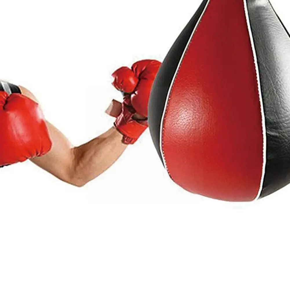 

1 шт. грушевидный боксерский мешок, скоростные мячи для тренировок ММА, Муай Тай, дырокол, фитнес, спортивное снаряжение, тренировочный полиу...