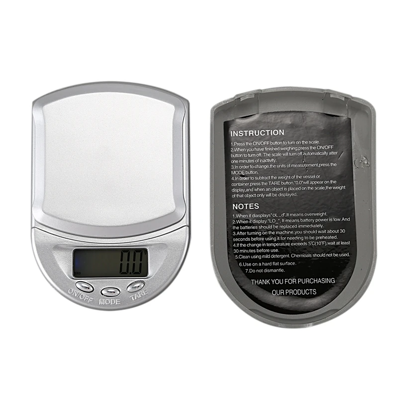 

500g / 0.1g Digital Pocket Scale kitchen scale household scales accurate scales letter scale