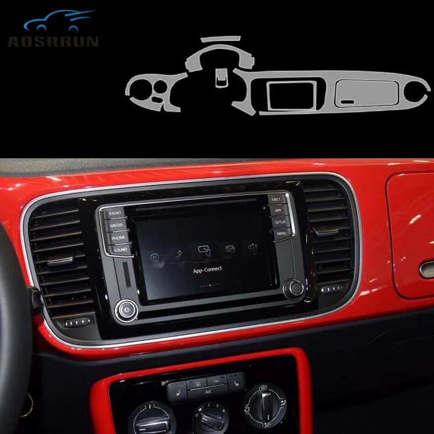 

FOR Volkswagen Beetle 2017 2018 2019 Instrument panel film TPU transparent protective film Car Accessories