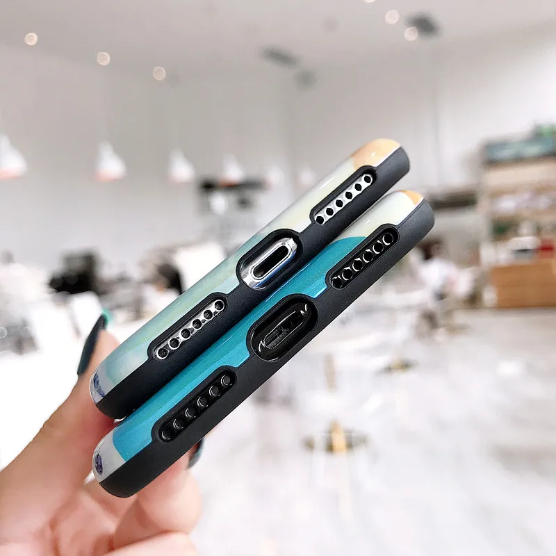 Meachy Blue Ray чехол для телефона с рисунком iphone 11 Pro Max Мягкая задняя крышка XS X XR 6 6S 7 8 Plus