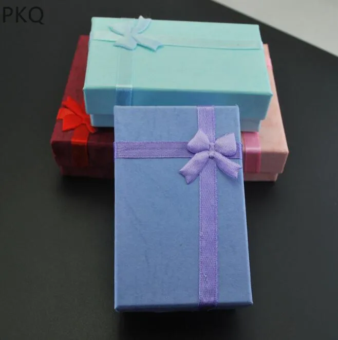 24 шт 8x5x2 5 см упаковка ювелирных изделий серьга коробка/Кольцо/комод для украшений