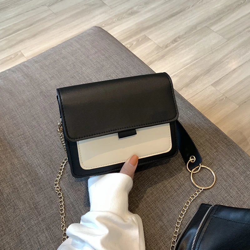 

New Woman Shoulder Bag Fashionable Simple Chain Messenger Bag High Quality Luxury Designer Handbag 2021 New Female Underarm Bag