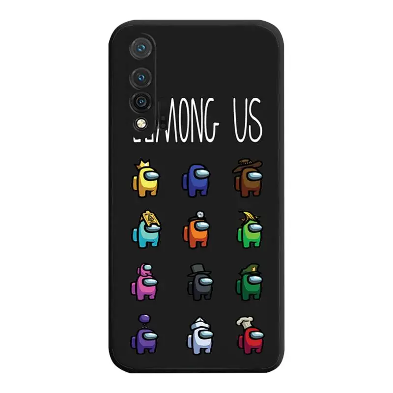 

Hot Game Us Amongs Phone Cases For Huawei Nova 6se 7 7pro 7se honor 7A 8A 7C 9C Play