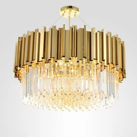 new modern lighting chandelier luxurious crystal chandelier for living room dining room gold crystal chandelier led lights