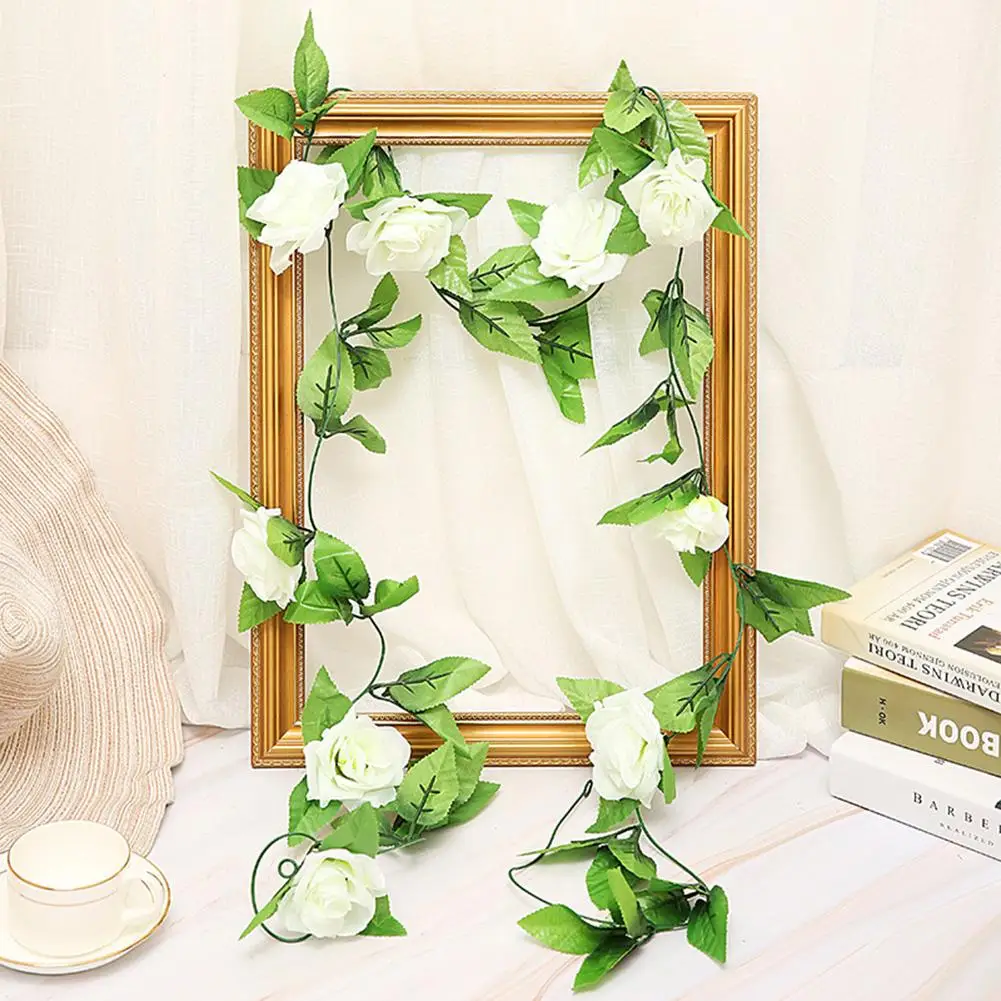 

1Pc Artificial Rose Flower Vine Garland Garden DIY Party Home Wedding Decor