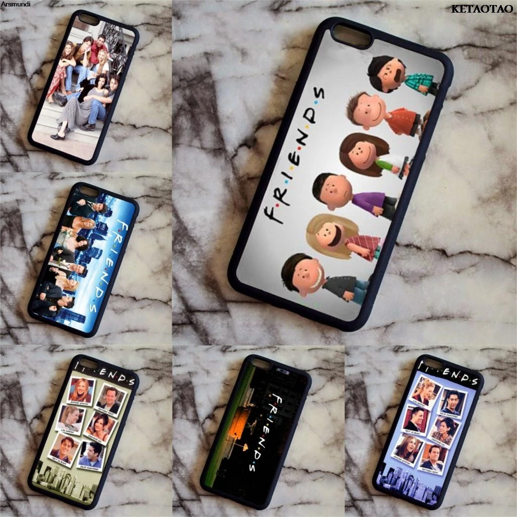 KETAOTAO друзья ТВ постер Дженнифер анистон телефонные чехлы для iPhone 4S 5C 5S 6 6S 7 8 Plus X