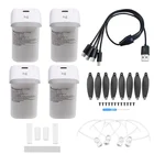 FIMI X8 мини-Дрон Стандартный литий-ионный аккумулятор защита пропеллера шасси лезвия USB многозарядный провод Радиоуправляемый квадрокоптер запасные части