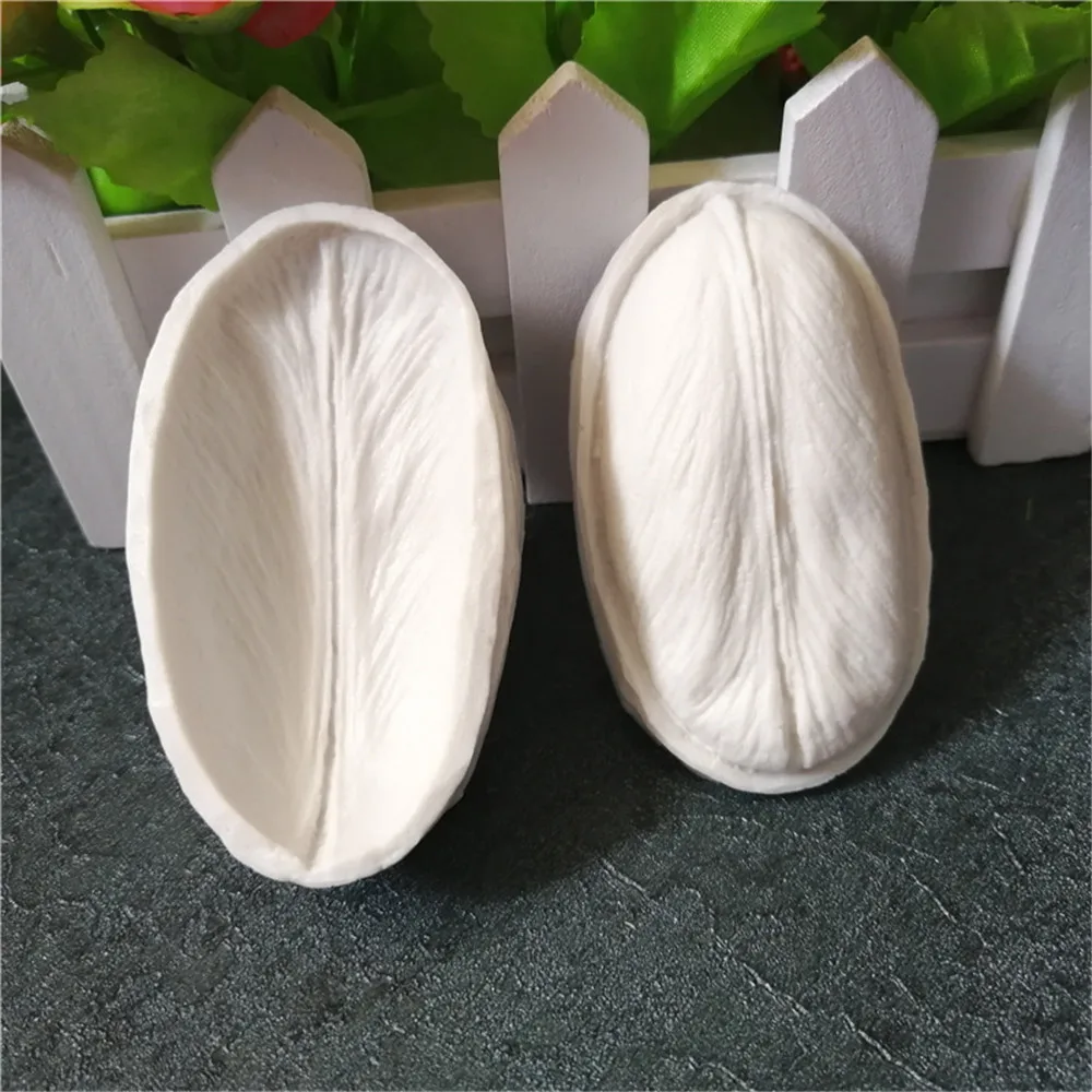 Рождественские формочки из смолы силиконовая форма для тюльпана перьев помадки