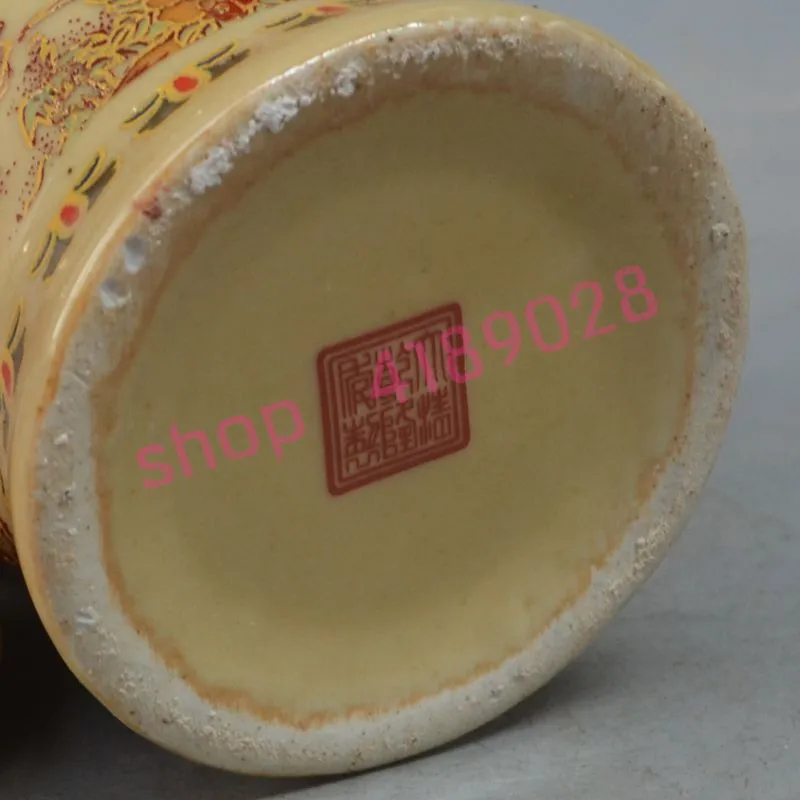 

Enamel porcelain, Japanese ladies, ceramics generals cans, desktop decorations.