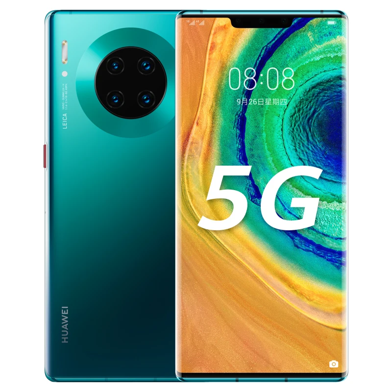 Смартфон Huawei Mate 30 Pro сотовый телефон 5G дюйма OLED FHD IP68 мобильный мАч SuperCharge сканер