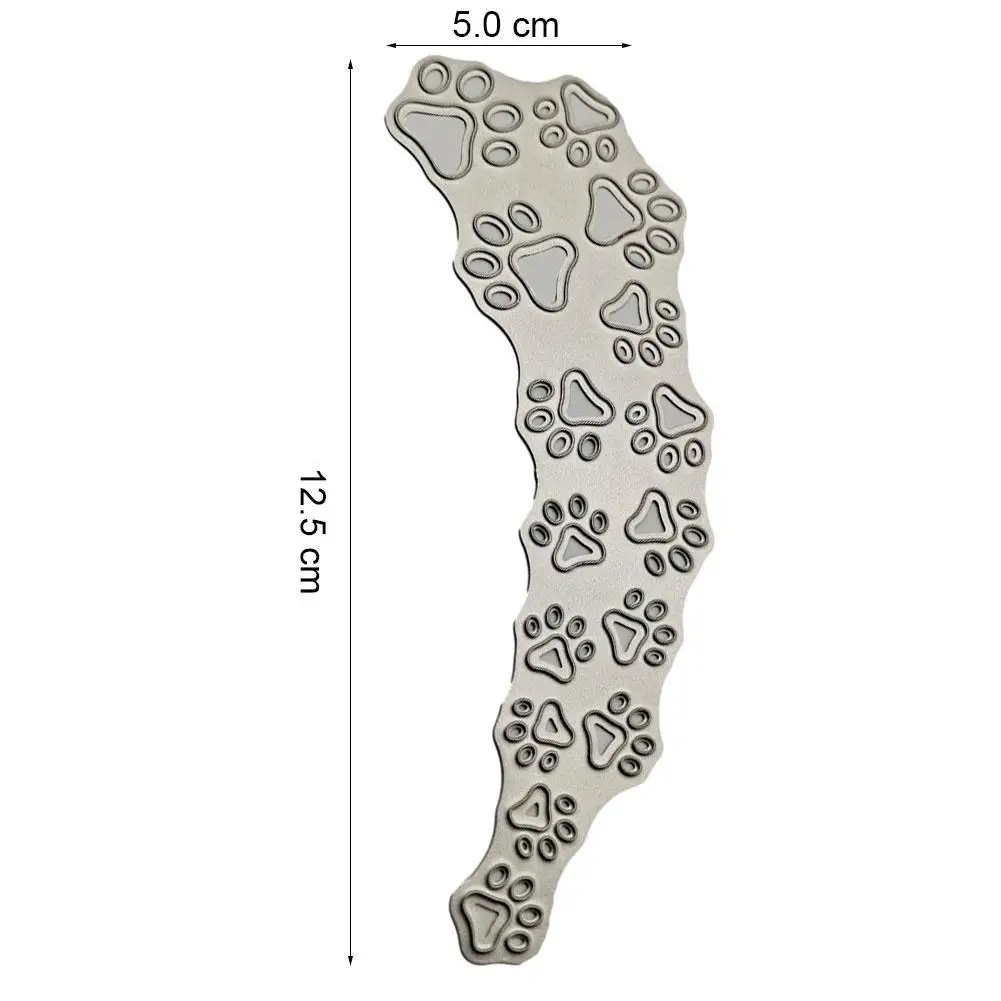 

1Pcs Dog Paw Print Metal Cutting Dies Die Cut Craft Card Scrapbook Album Decoration Card DIY Embossing Making Christmas Pho P4R1