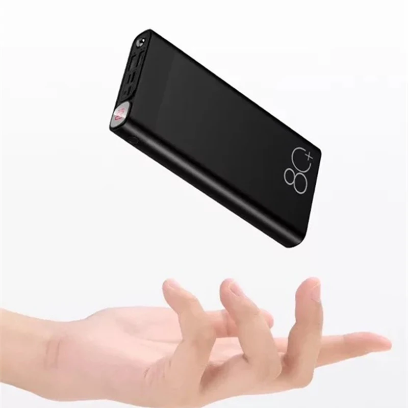 Портативное зарядное устройство большая емкость 80000 мАч внешний аккумулятор USB