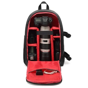 camera backpack diy partition video digital dslr bag waterproof outdoor camera photo bag shockproof lenses case laptop backpack free global shipping