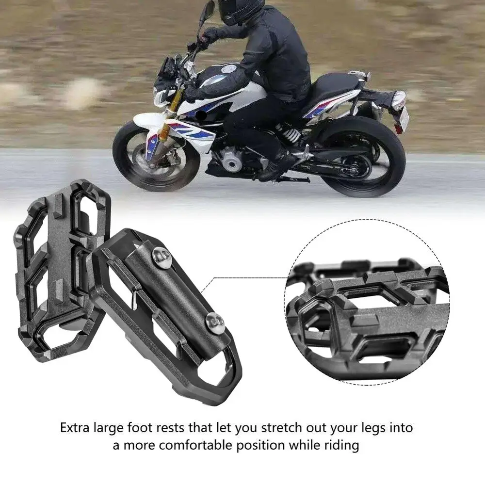 Широкие подножки с ЧПУ для педали BMW F750GS F850GS G310GS R1200GS S1000XR R Nine T 2018 2019|Накладки и