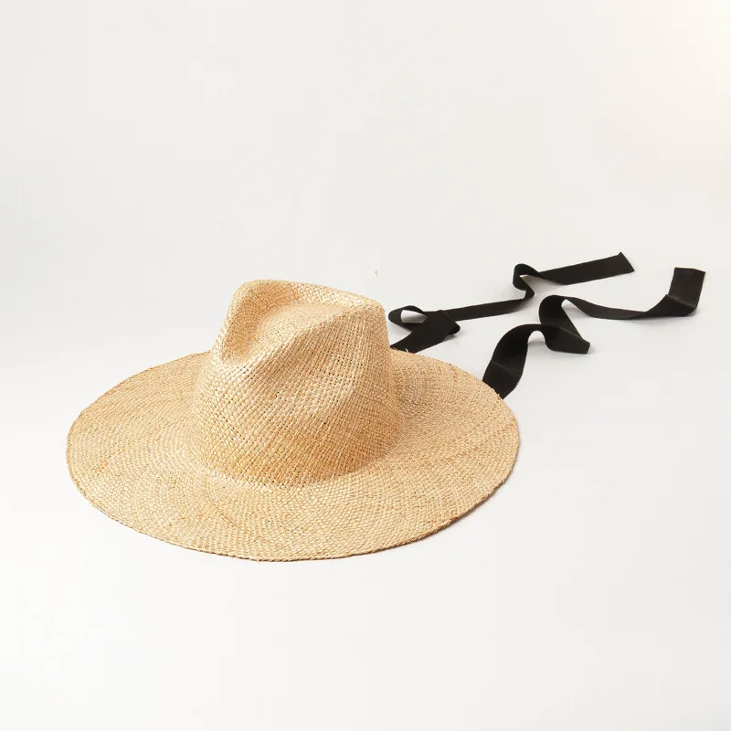 Король пшеничной соломы плетеные летние Джаз повязки светильник дышащие женские