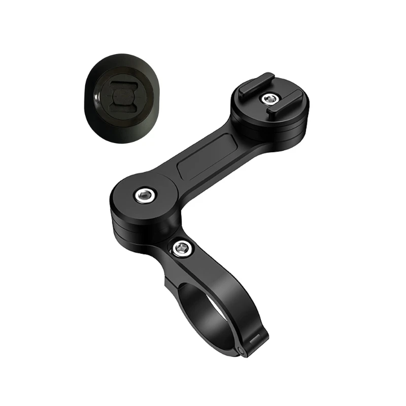 

Universal Aluminum Alloy 360 Bike Motorcycle Handlebar Mobile Phone Holder Cradle Bicycle Bracket Mount for 2-7" Cellphone GPS