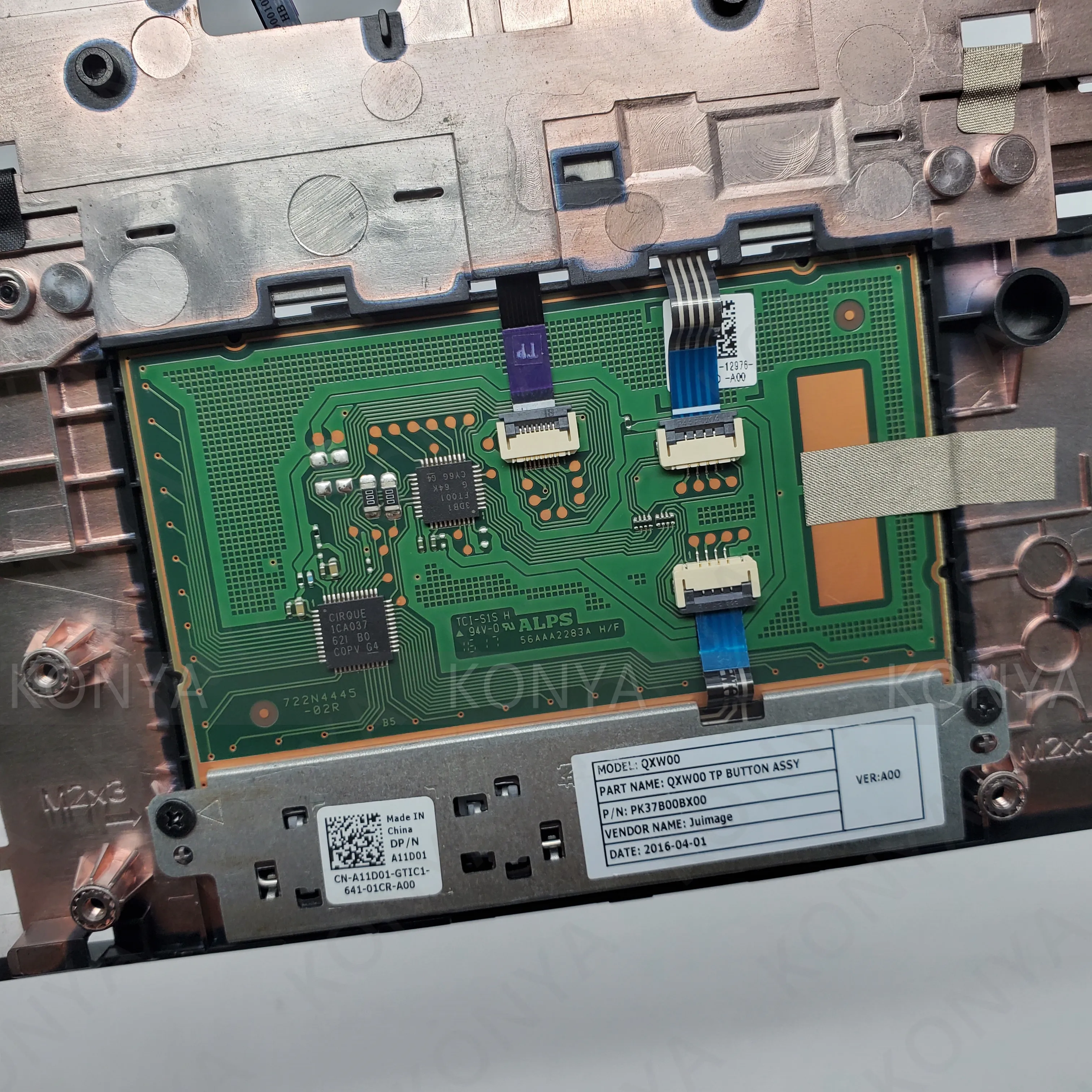 Новый оригинальный чехол для ноутбука Dell Latitude E5430 верхняя крышка клавиатуры H5NF8