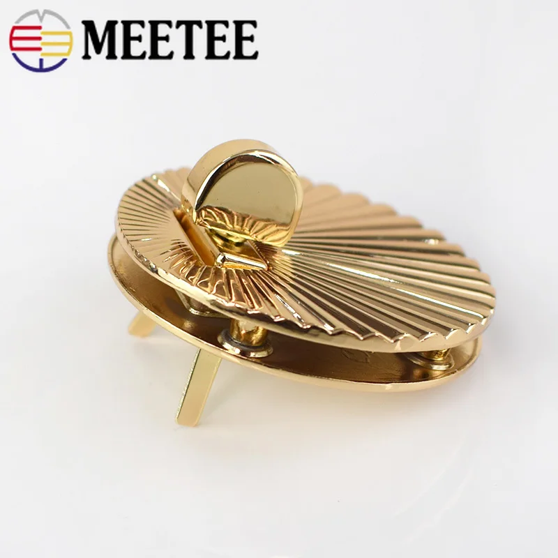 2/4 шт Круглые Женские сумки врезной замок металлический поворотный