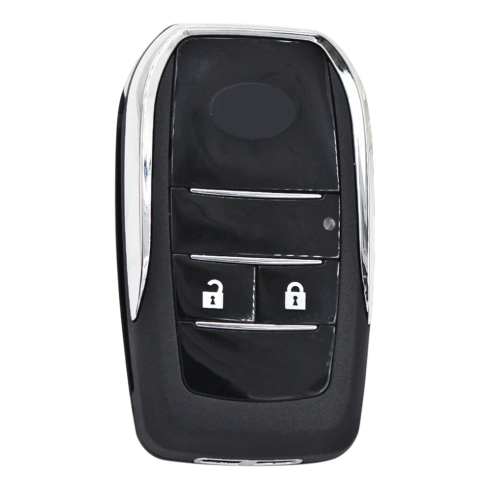 Upgrated 2 Buttons Flip Folding Remote Blank Key Shell For Toyota Corolla RAV4 Toy43 | Автомобили и мотоциклы