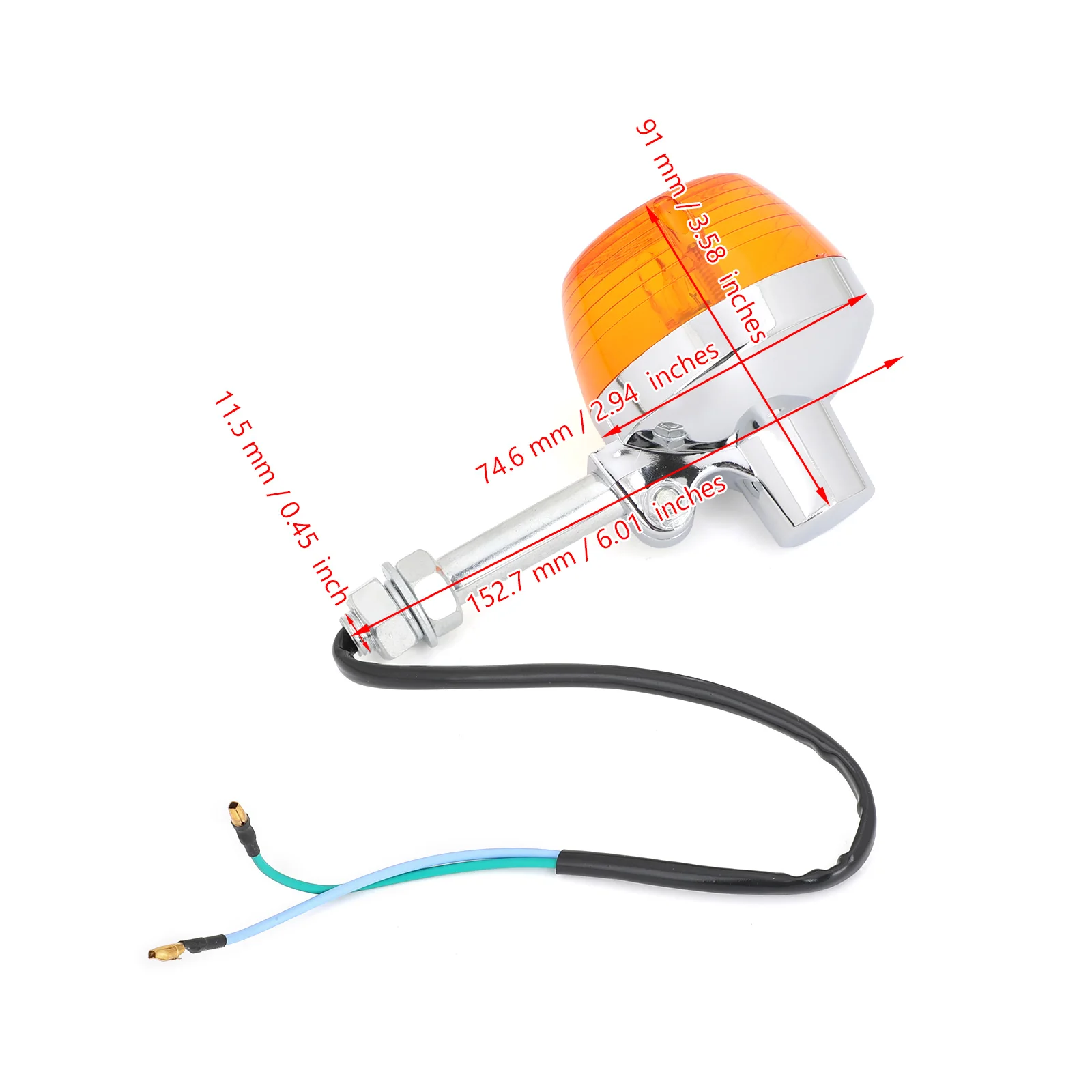 Указатель поворота Artudatech для Honda CT70 CT90 CT 70 90 XL100 CM400 CB350 CB450 CB750 CB 350 450 750 см 400